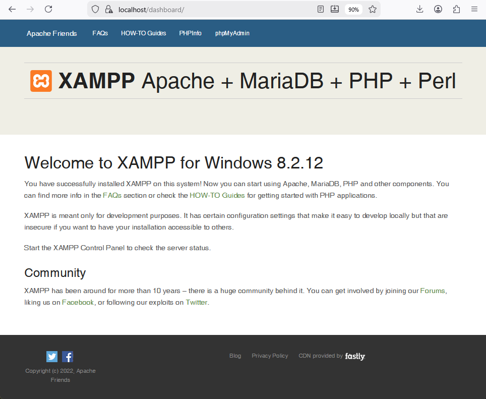 Lokalni spletni strežnik v brskalniku