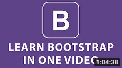 Bootstrap Tutorial