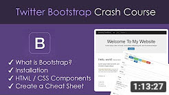 Bootstrap Beginner Crash Course